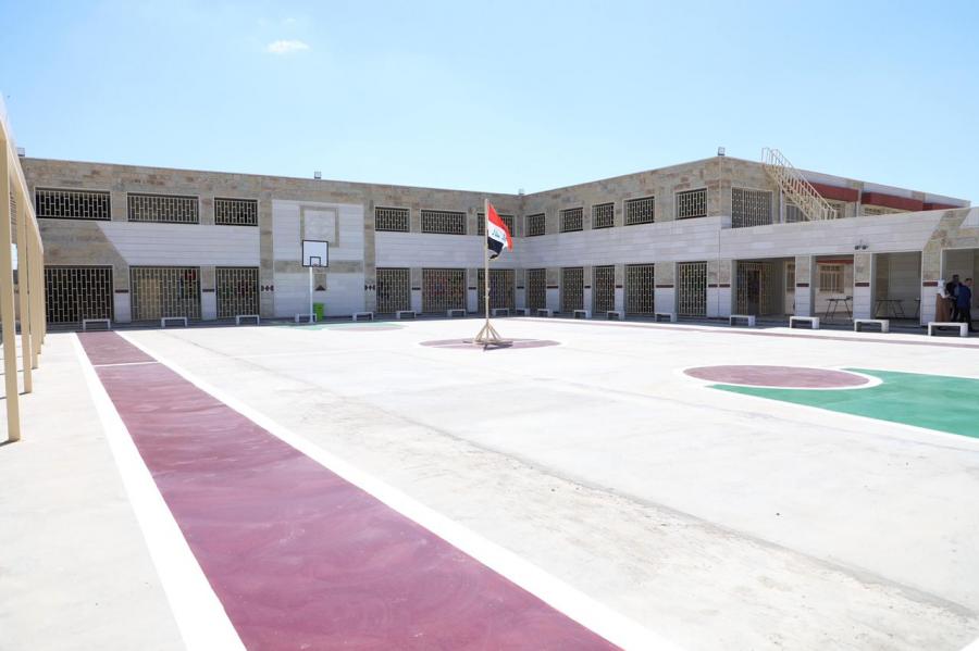 محافظ بغداد يفتتح مدرستين نموذجتين في ناحية جسر ديالى بقضاء المدائن